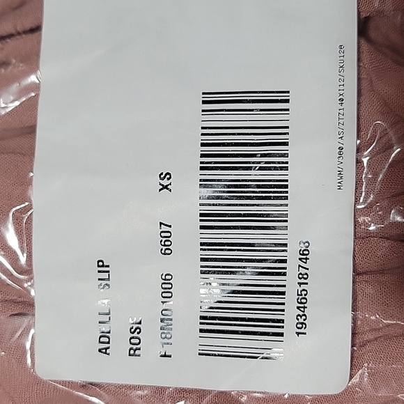 Free People Adella Slip Dress in  Ballet Rose• XS - Picture 12 of 13